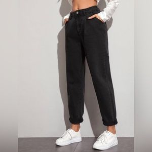 Highest-Rise Mom Jeans